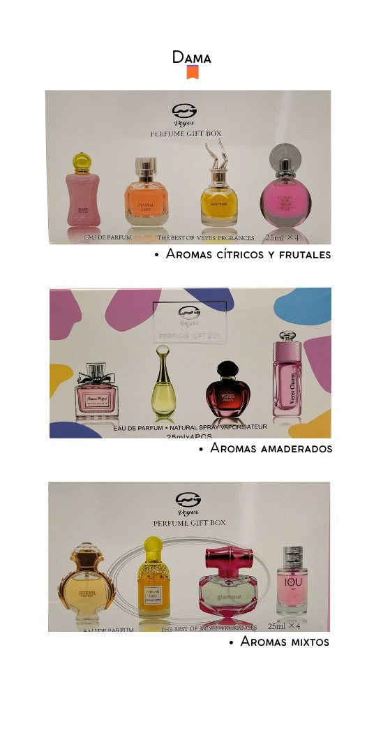 Set de Perfume para Dama