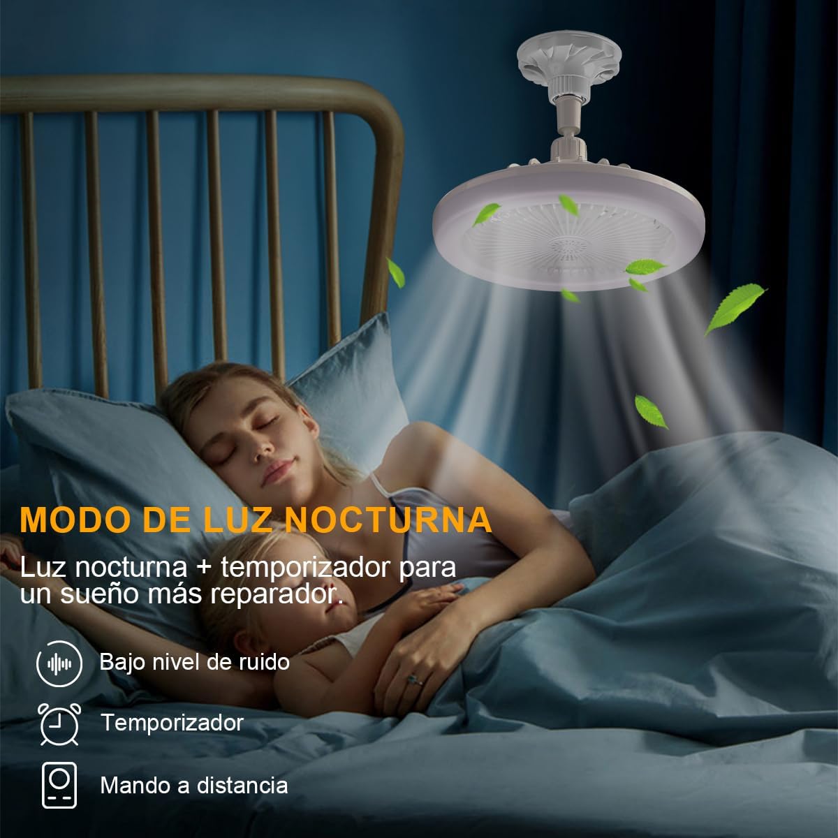Foco Ventilador 360°