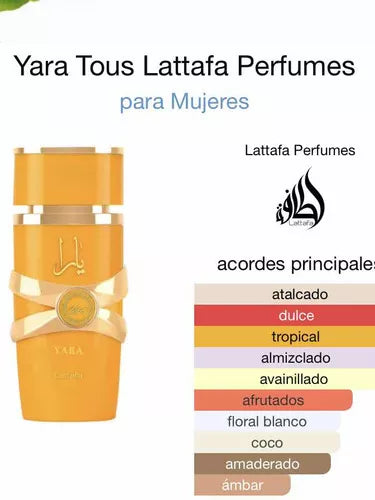 Perfume Lattafa Yara Tous