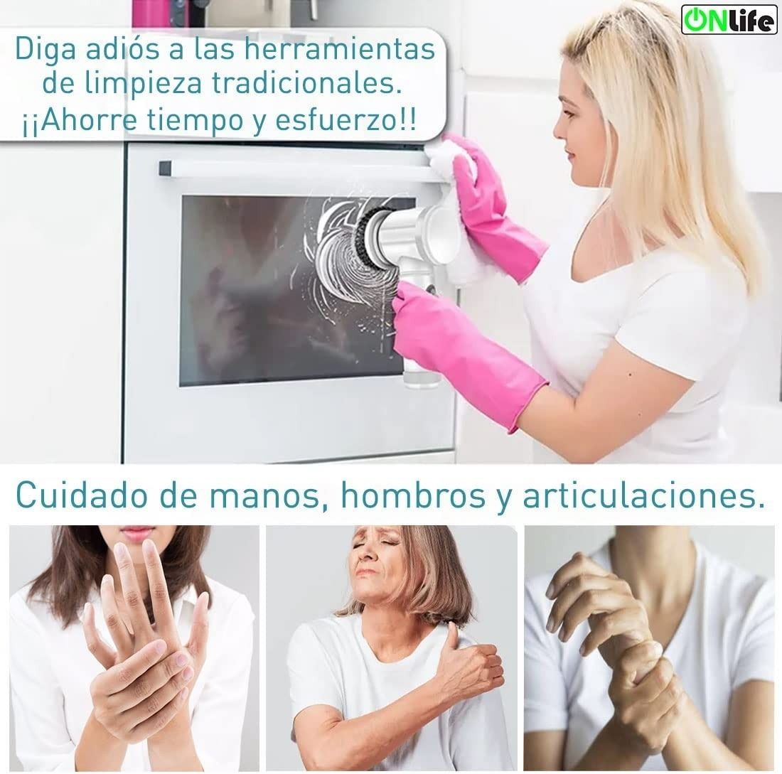 Cepillo Eléctrico de Limpieza