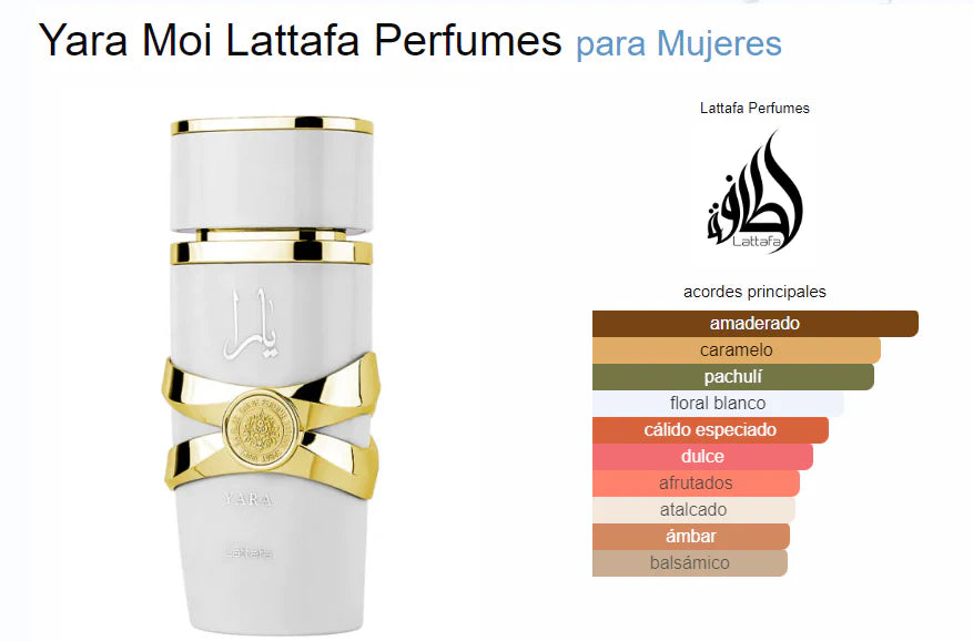 Perfume Lattafa Yara Moi