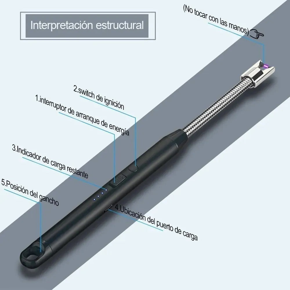 Encendedor Eléctrico Recargable