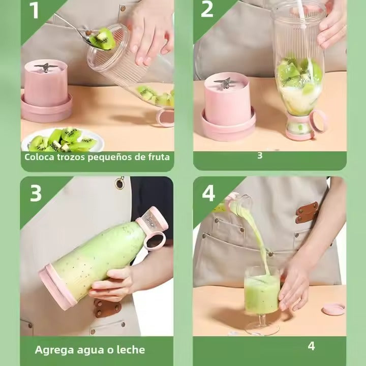 Mini Licuadora Portátil Recargable