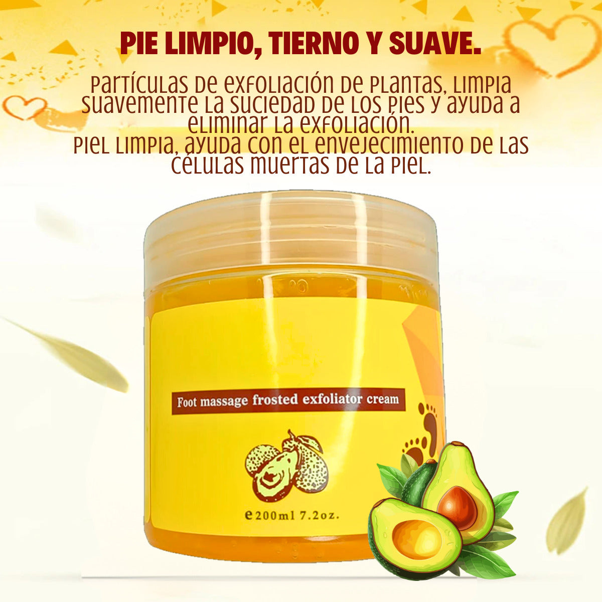 🦶 Exfoliante para Pies