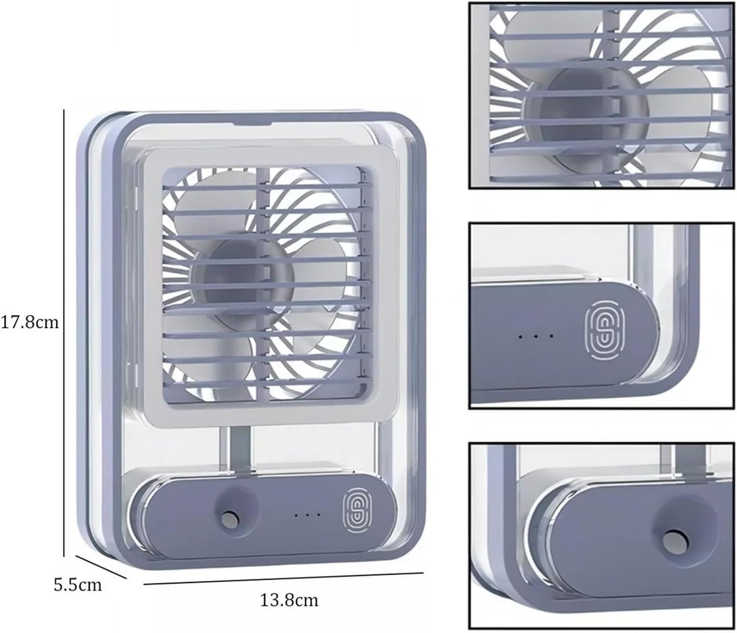 Mini Ventilador 3 en 1