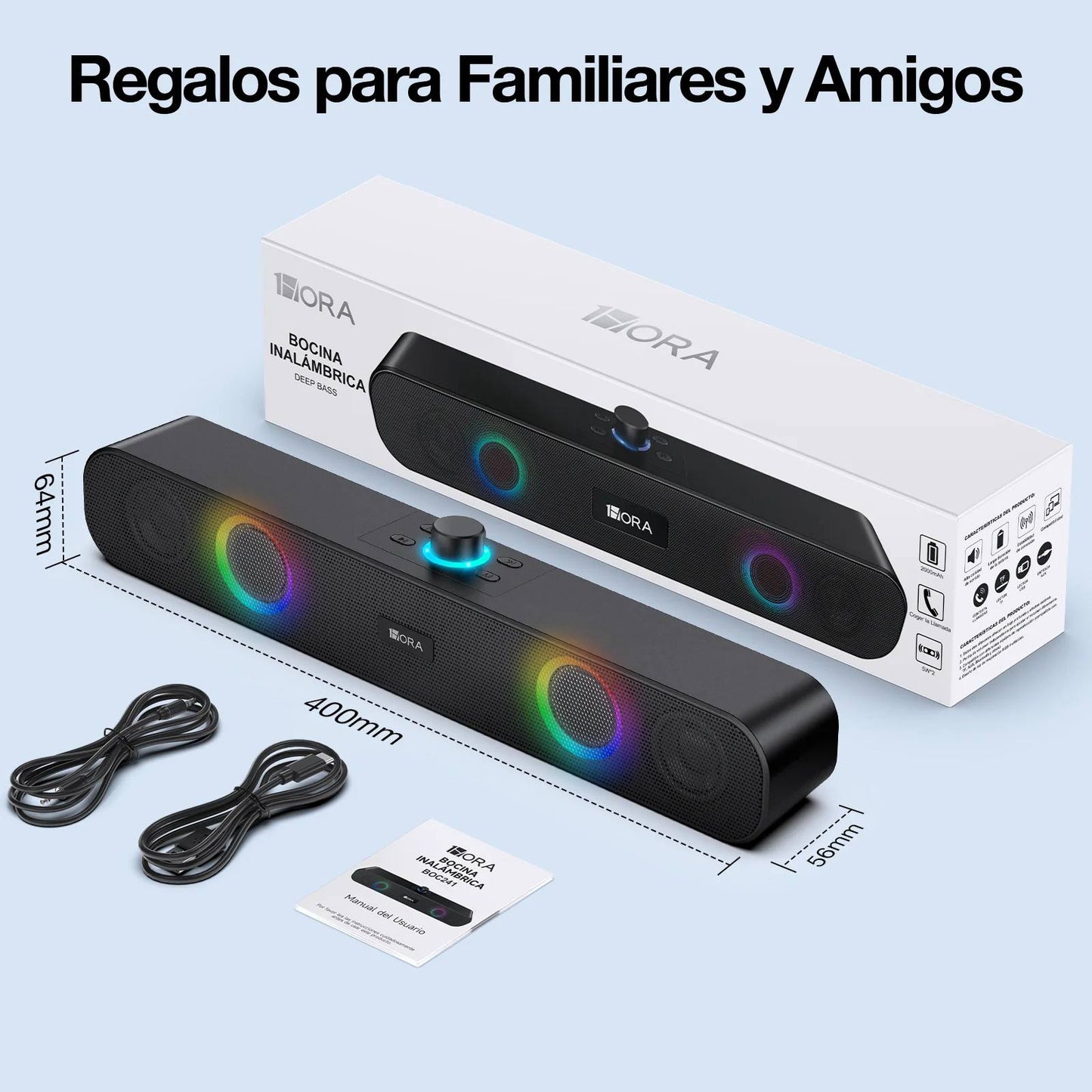 Bocina Bluetooth 5.0 1Hora