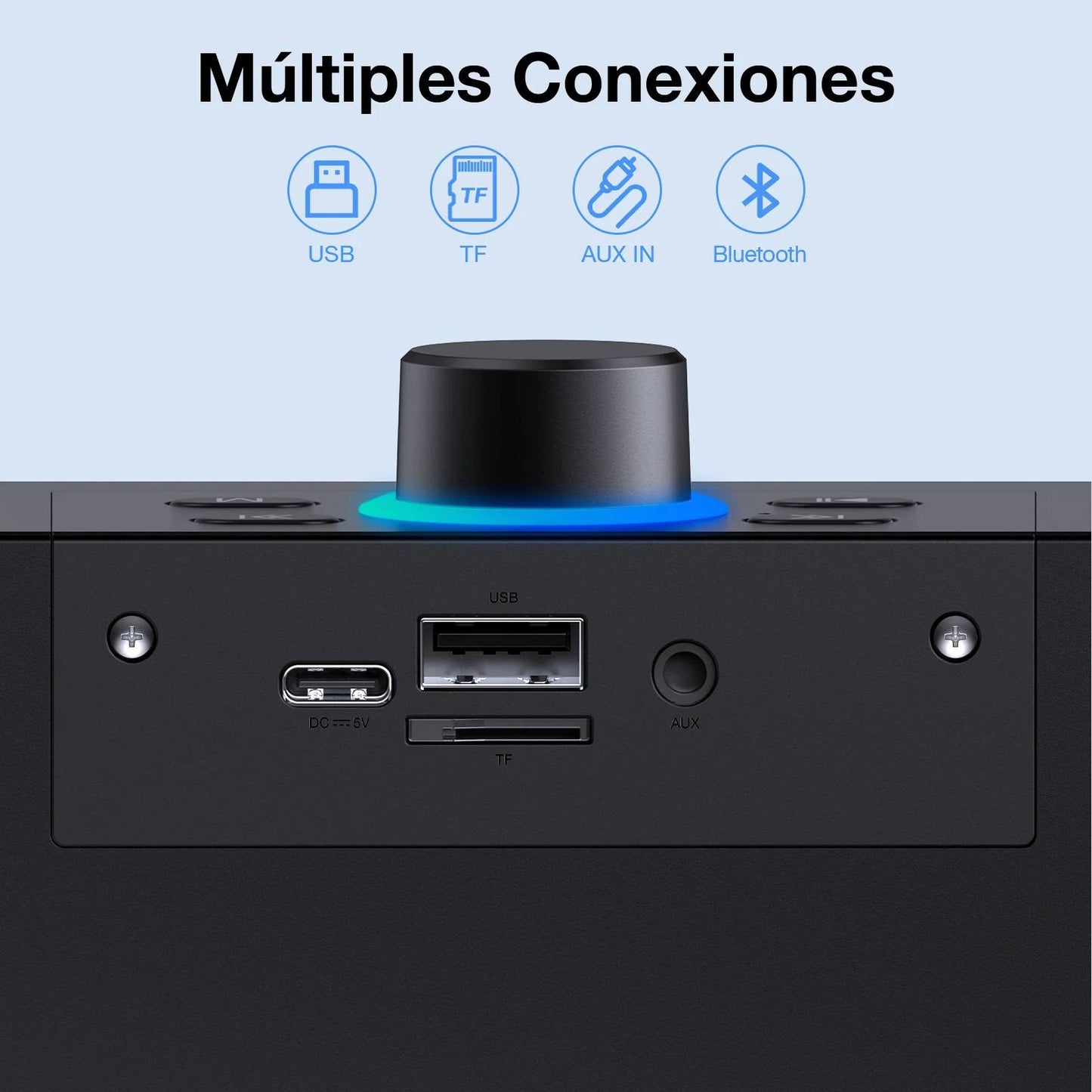 Bocina Bluetooth 5.0 1Hora