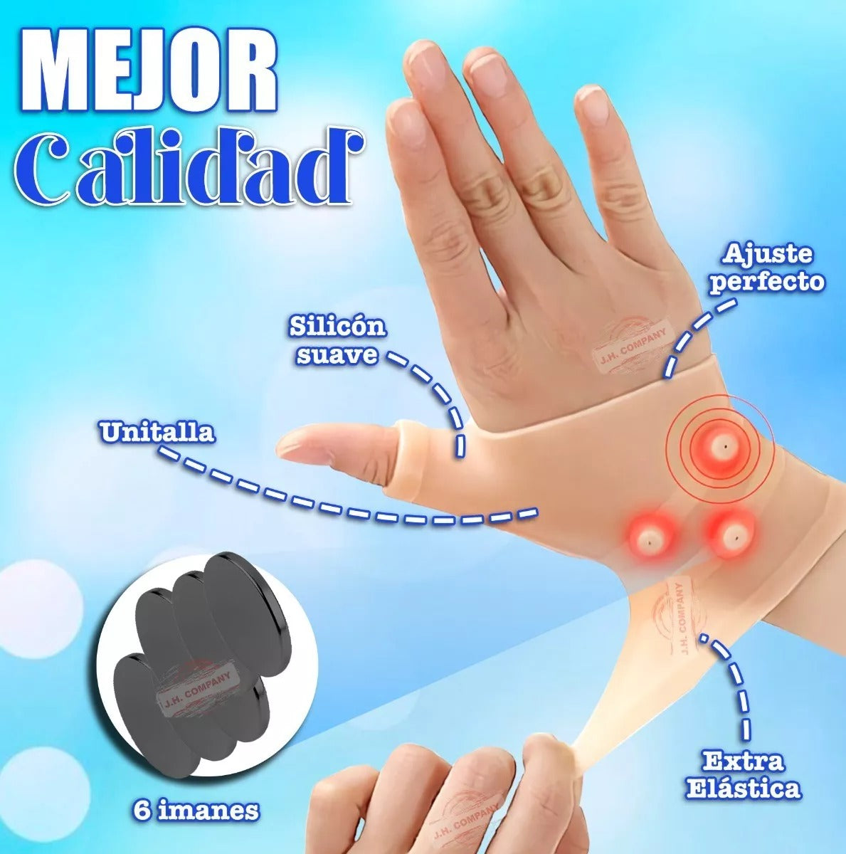 Muñequera Magnética