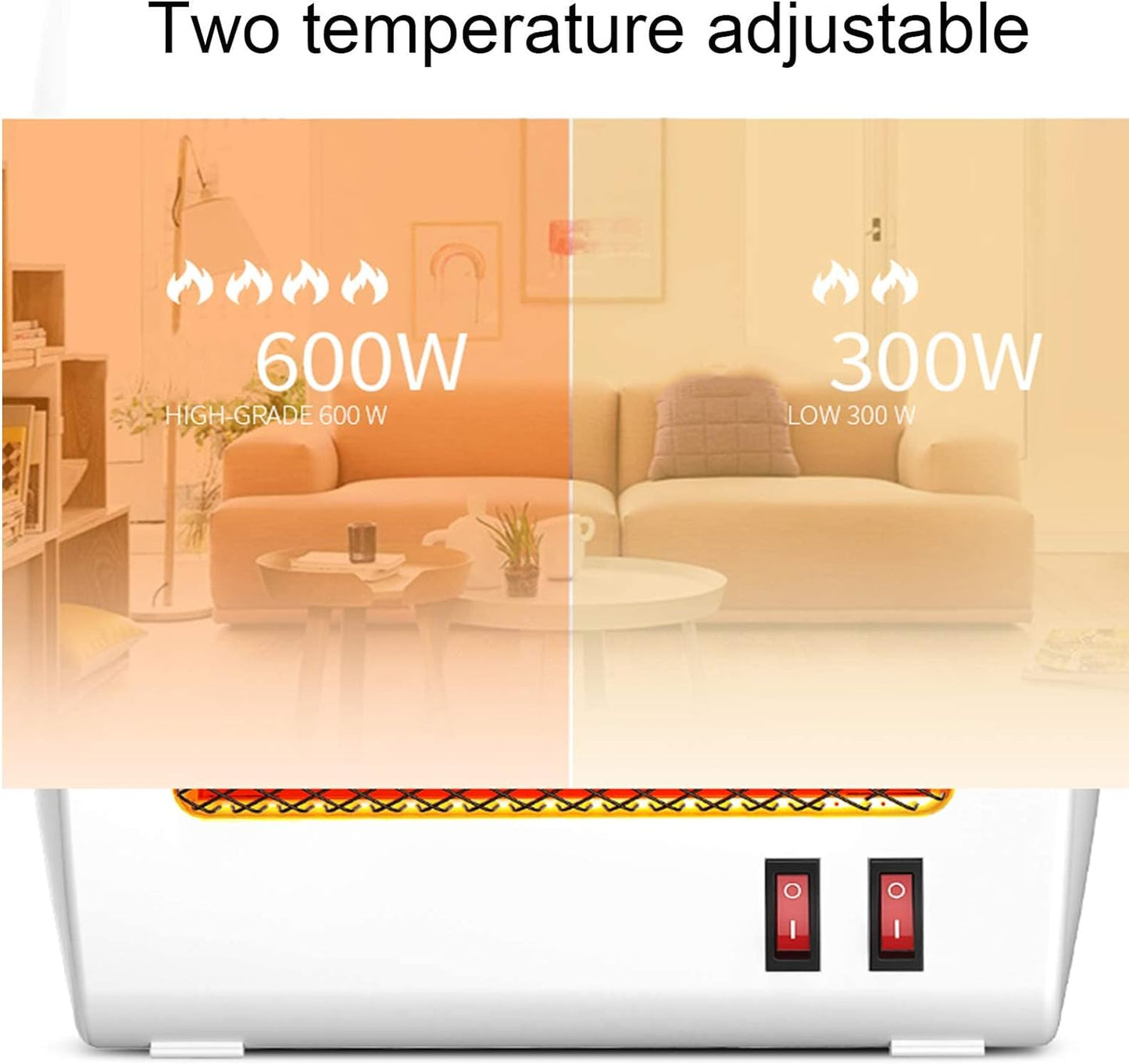 Calentador Eléctrico 2 niveles