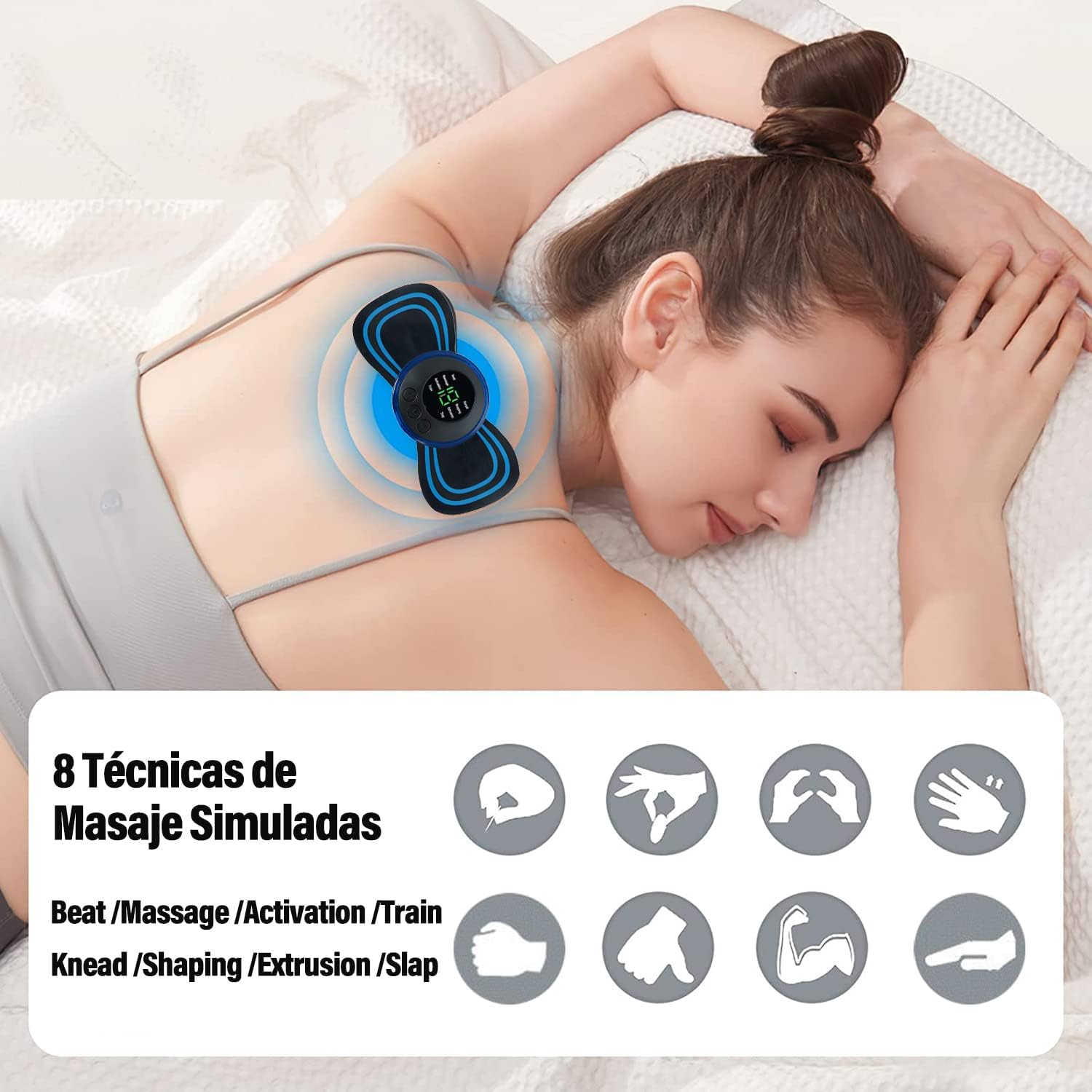 Estimulador Muscular Eléctrico  💆🏻‍♂