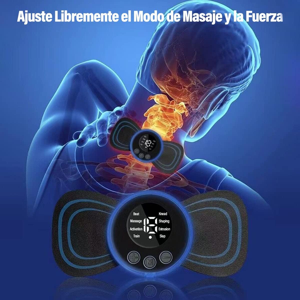 Estimulador Muscular Eléctrico  💆🏻‍♂