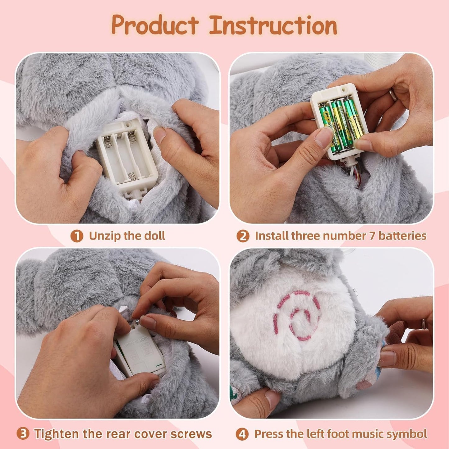 Nutria de Peluche Relajante