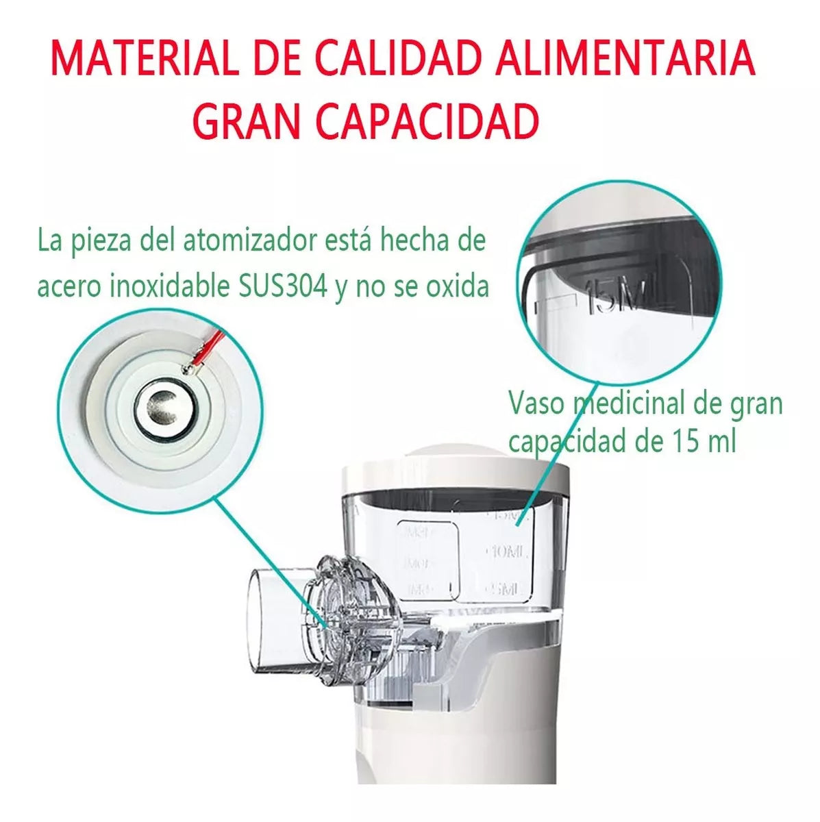 Mini Nebulizador Portátil