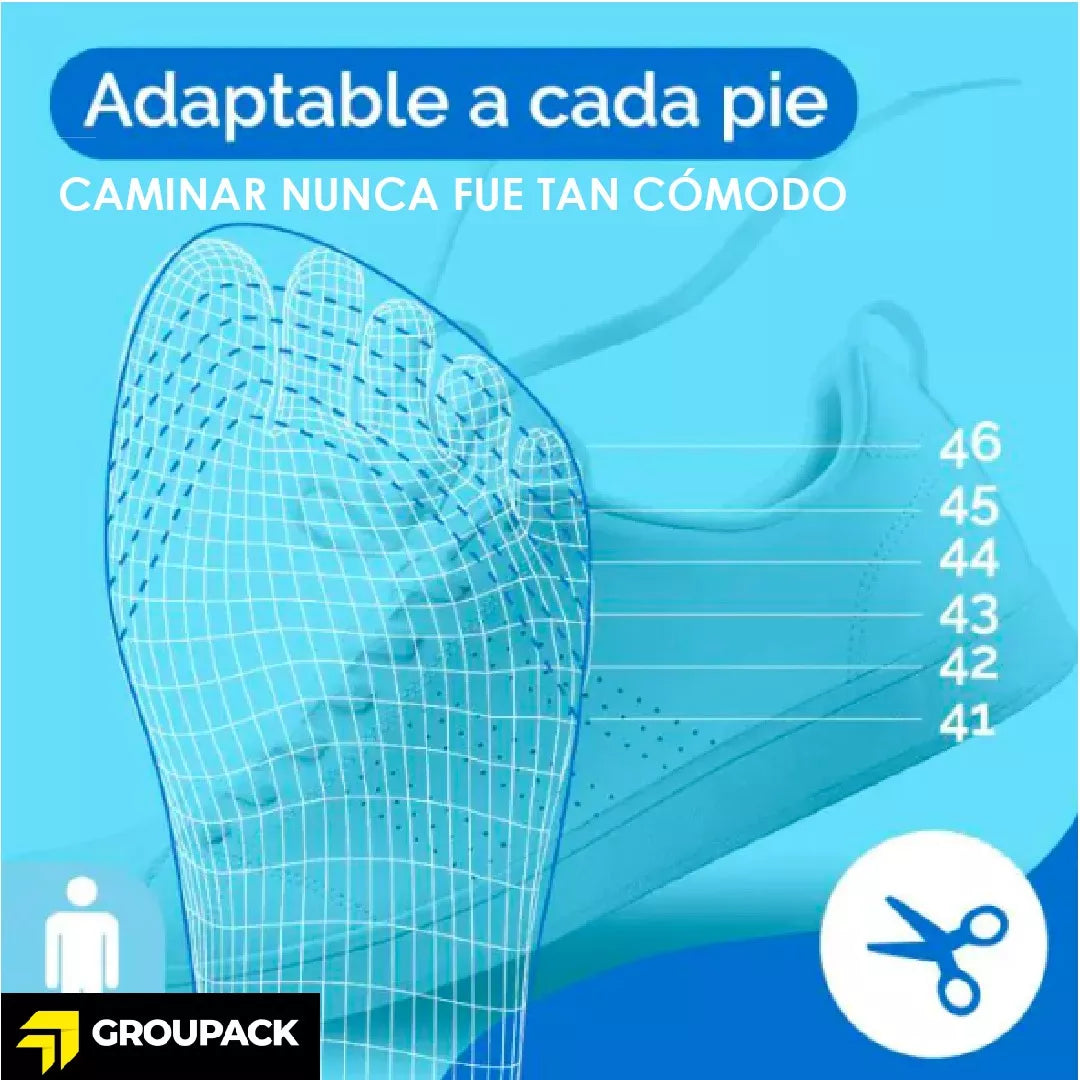 Plantillas Ortopédicas de Gel para Descanso