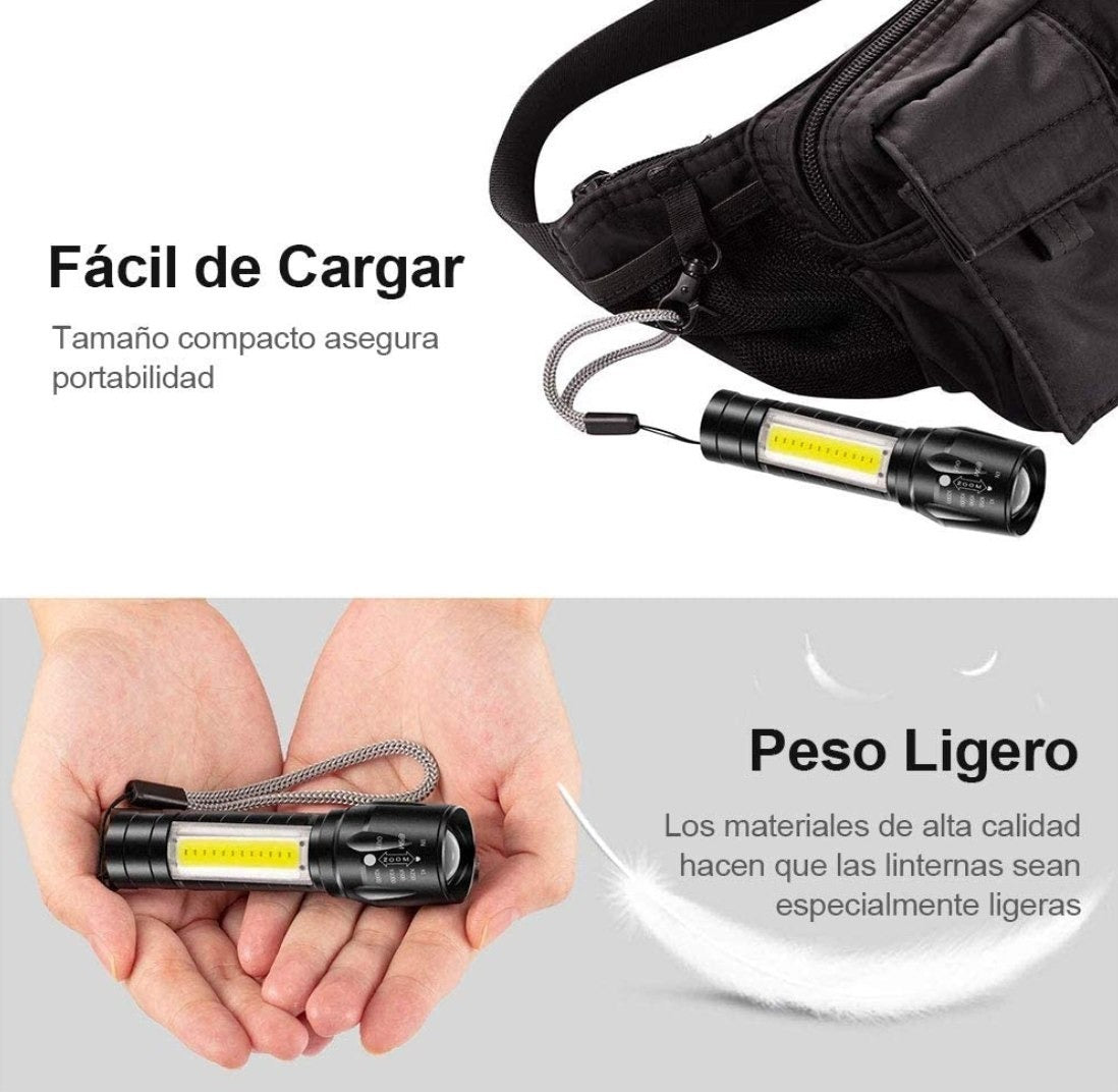 Mini Linterna Táctica