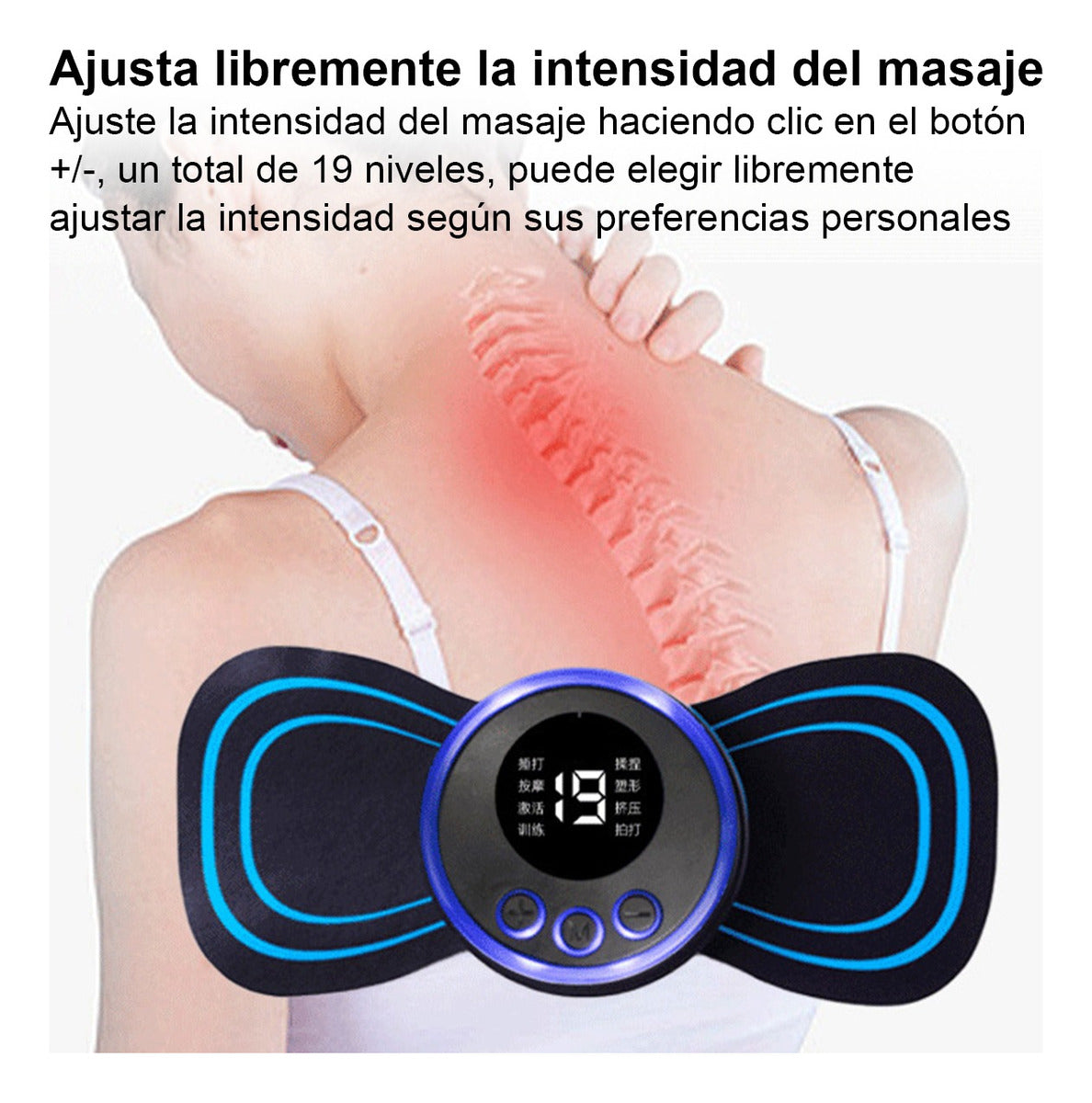 Estimulador Muscular Eléctrico  💆🏻‍♂