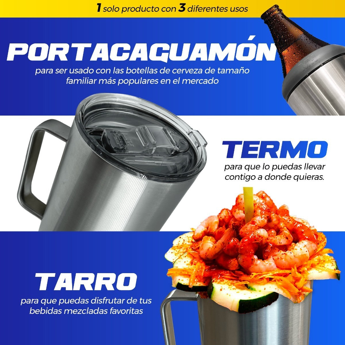 Porta Caguama 1.2L