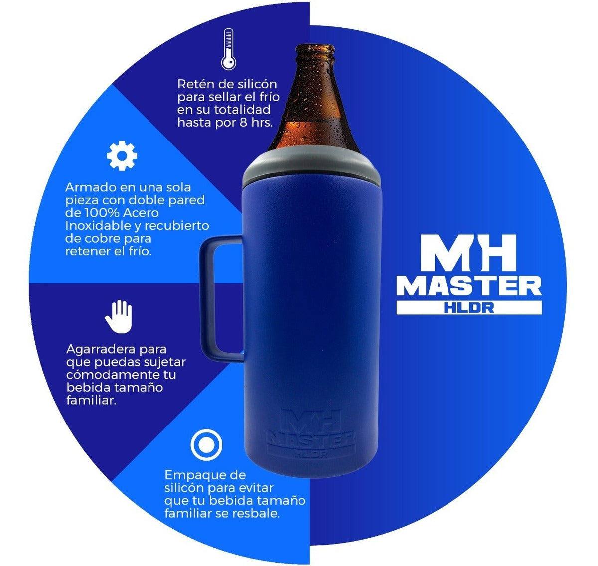 Porta Caguama 1.2L