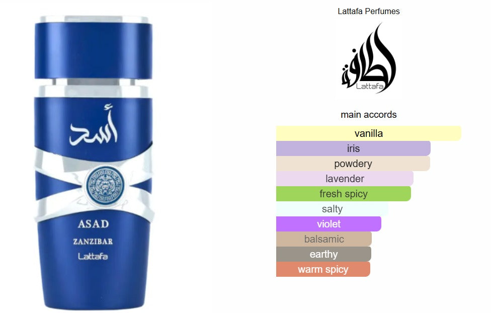 Perfume Lattafa Asad Zanzibar