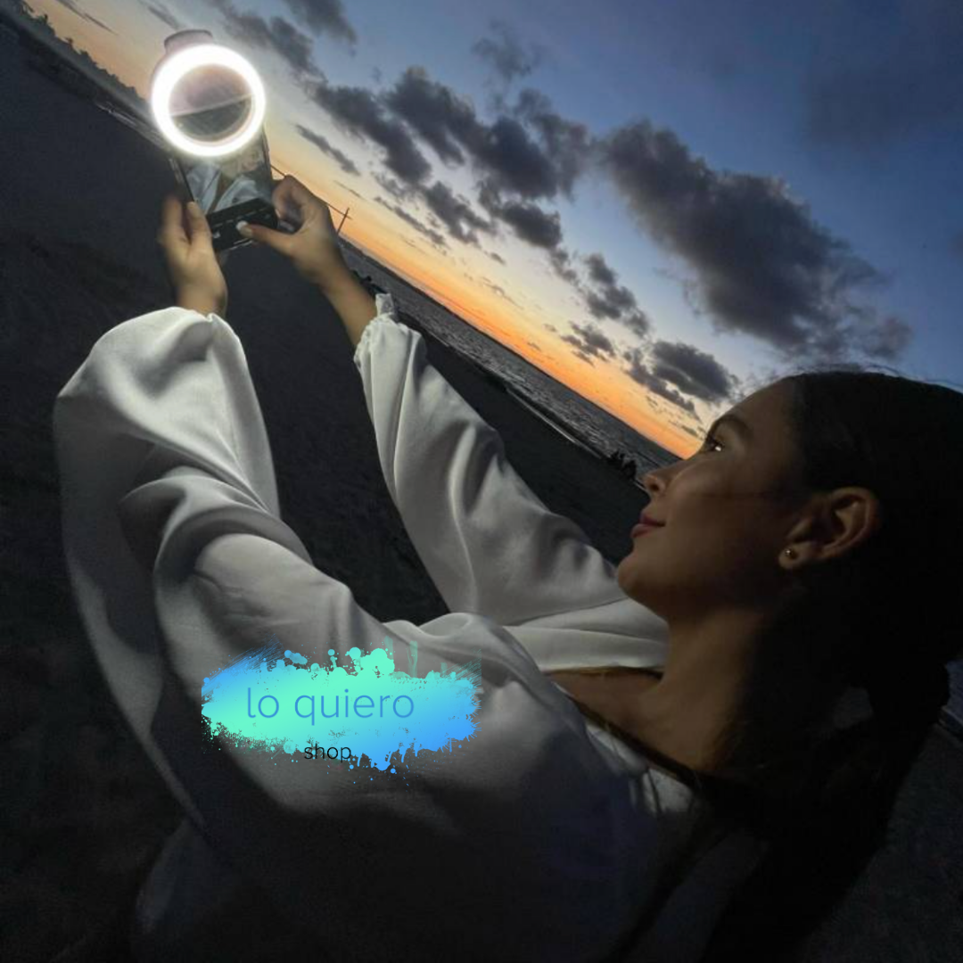Aro de Luz LED Selfie para Celulares