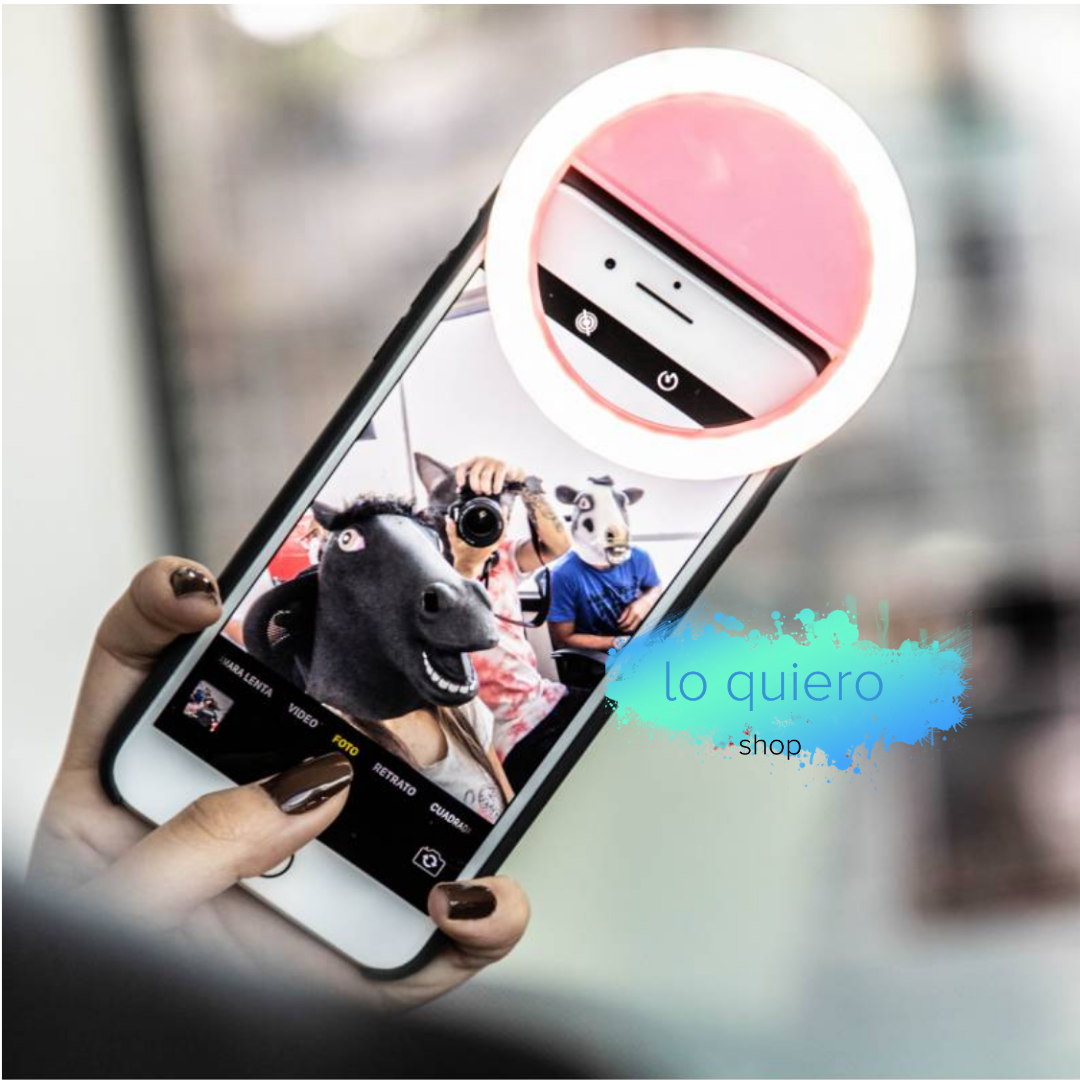 Aro de Luz LED Selfie para Celulares
