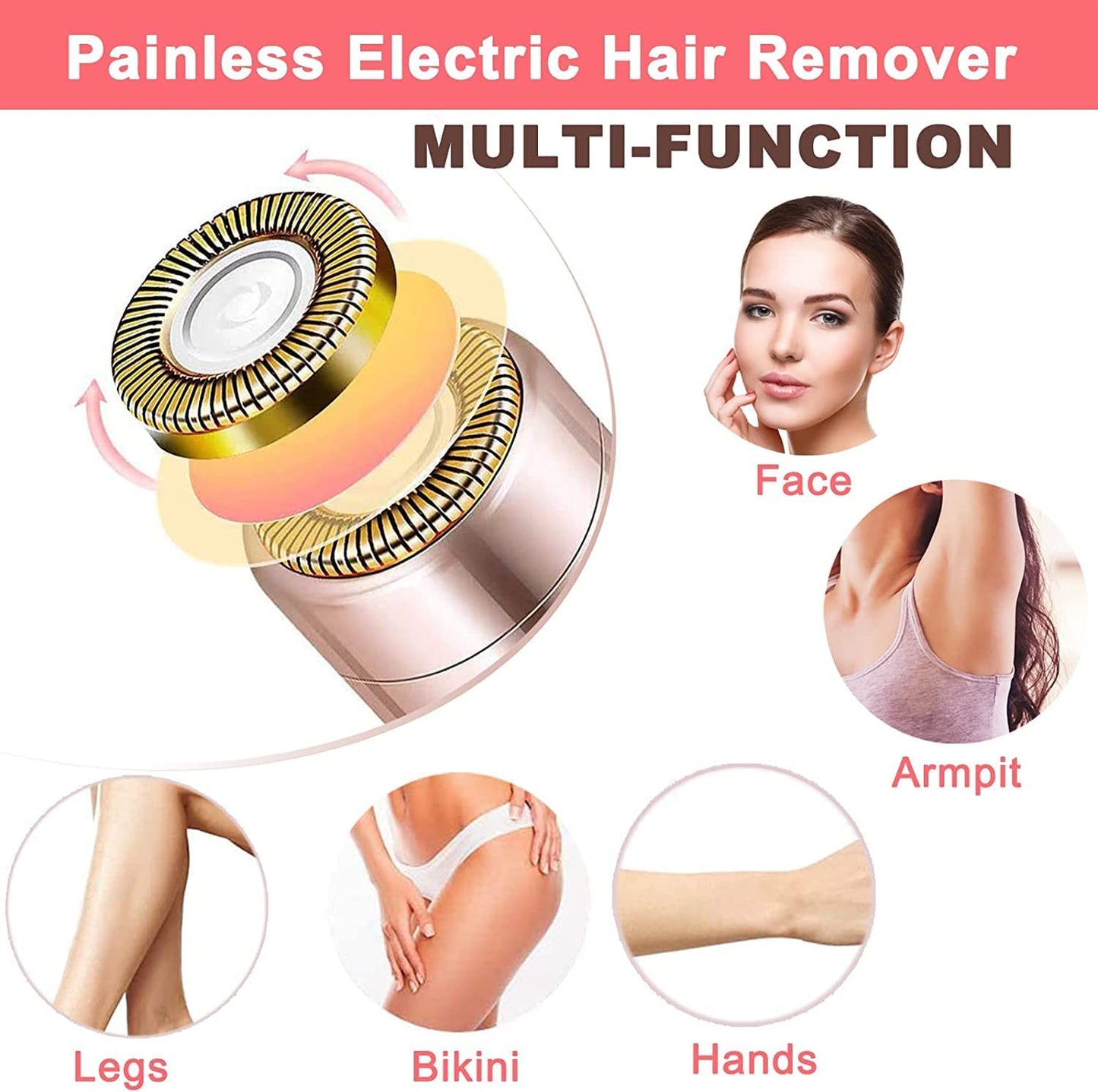 Depiladora Facial para Mujer