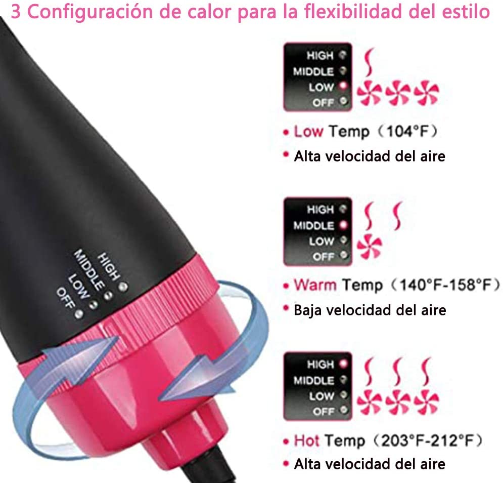 Cepillo Secador 3 en 1