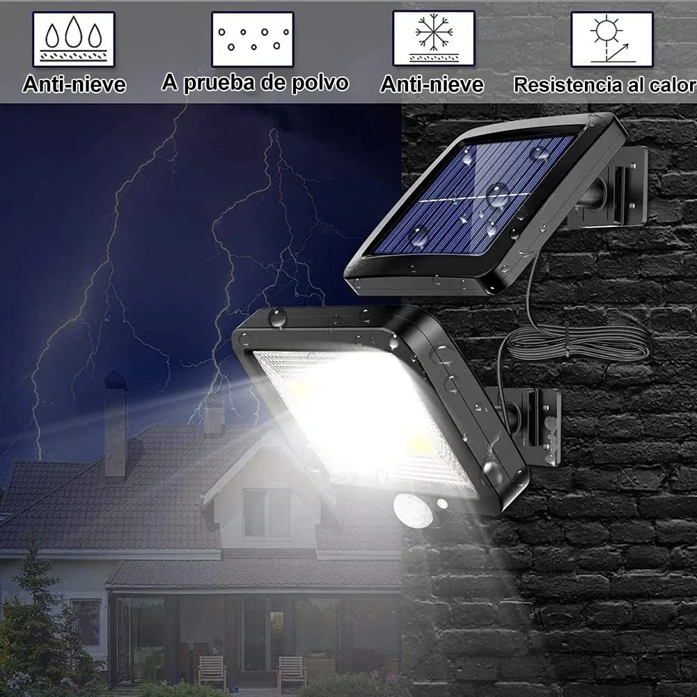 Lampara Solar Dividida 20W