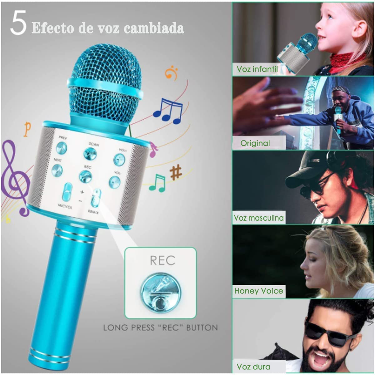 🎤 Micrófono Karaoke