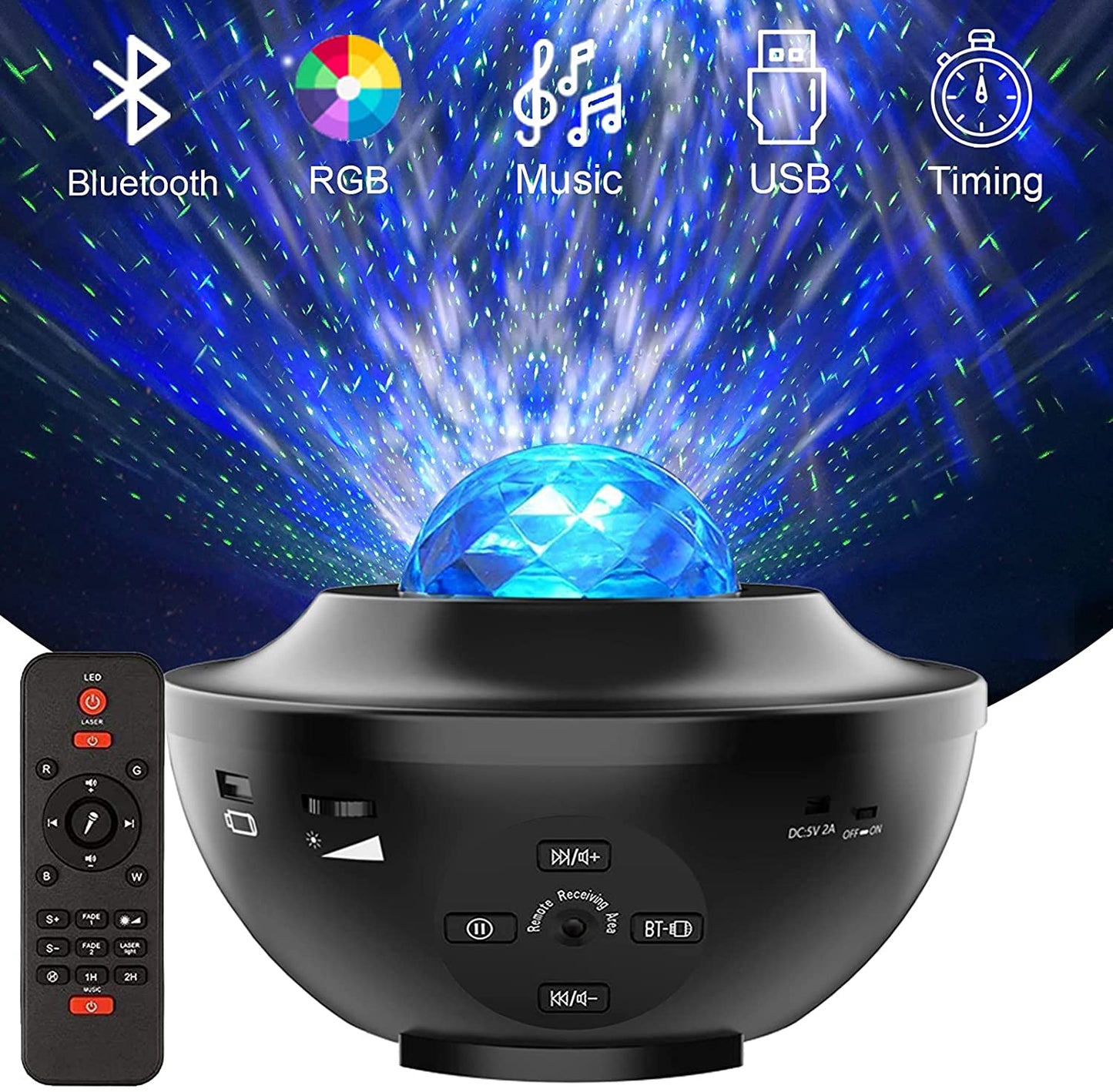 Proyector de Galaxias (Con bocina incluida)