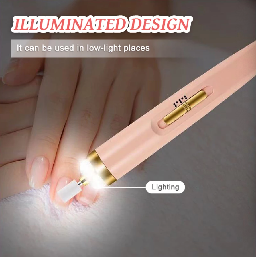 Pulidor de uñas recargable