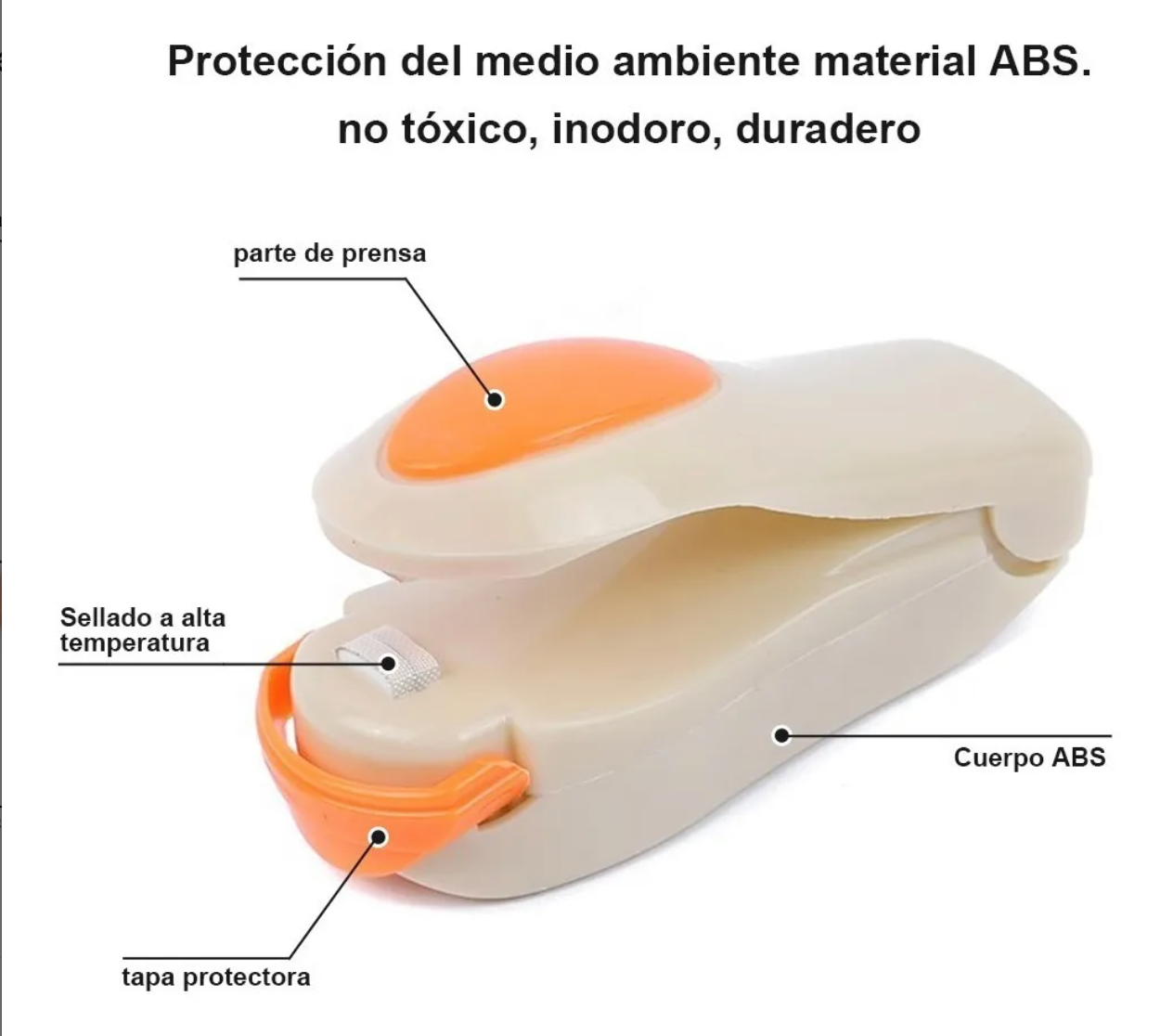 Mini Sellador Térmico de Bolsas