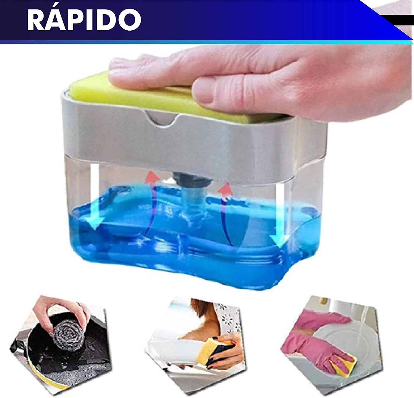 Dispensador de Jabón para Trastes