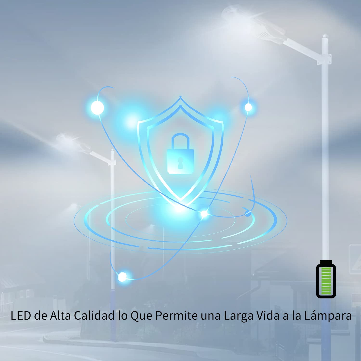 Lámpara alumbrado público - 100w 💡