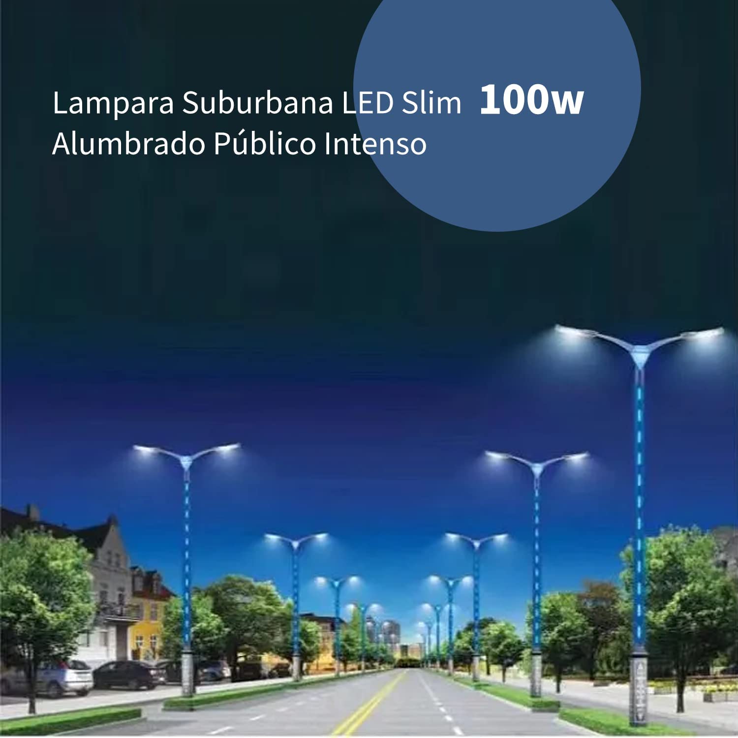 Lámpara alumbrado público - 100w 💡