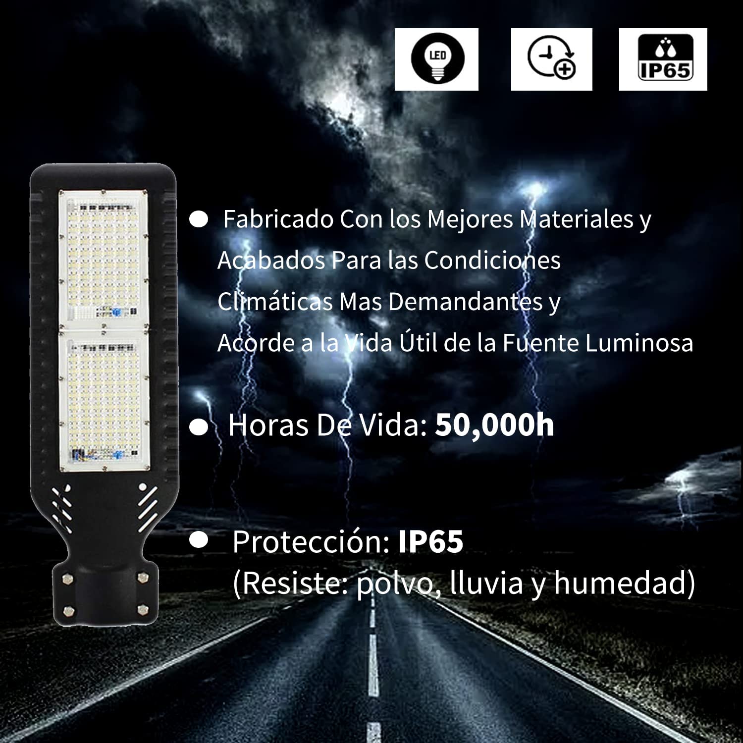 Lámpara alumbrado público - 100w 💡